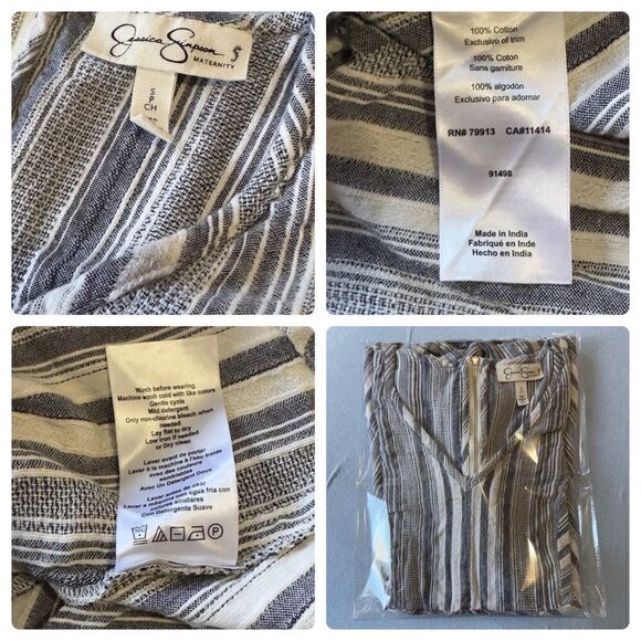 Jessica Simpson 💯% Cotton Maternity Top SMALL - Picture 12 of 12